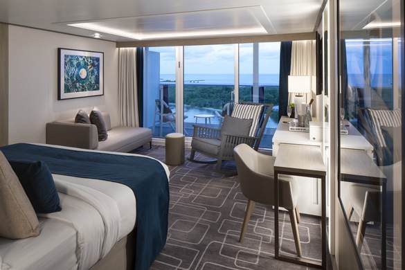Celebrity Cruises, Celebrity Edge, Sky Suite Bedroom 1 ©CEL.jpg